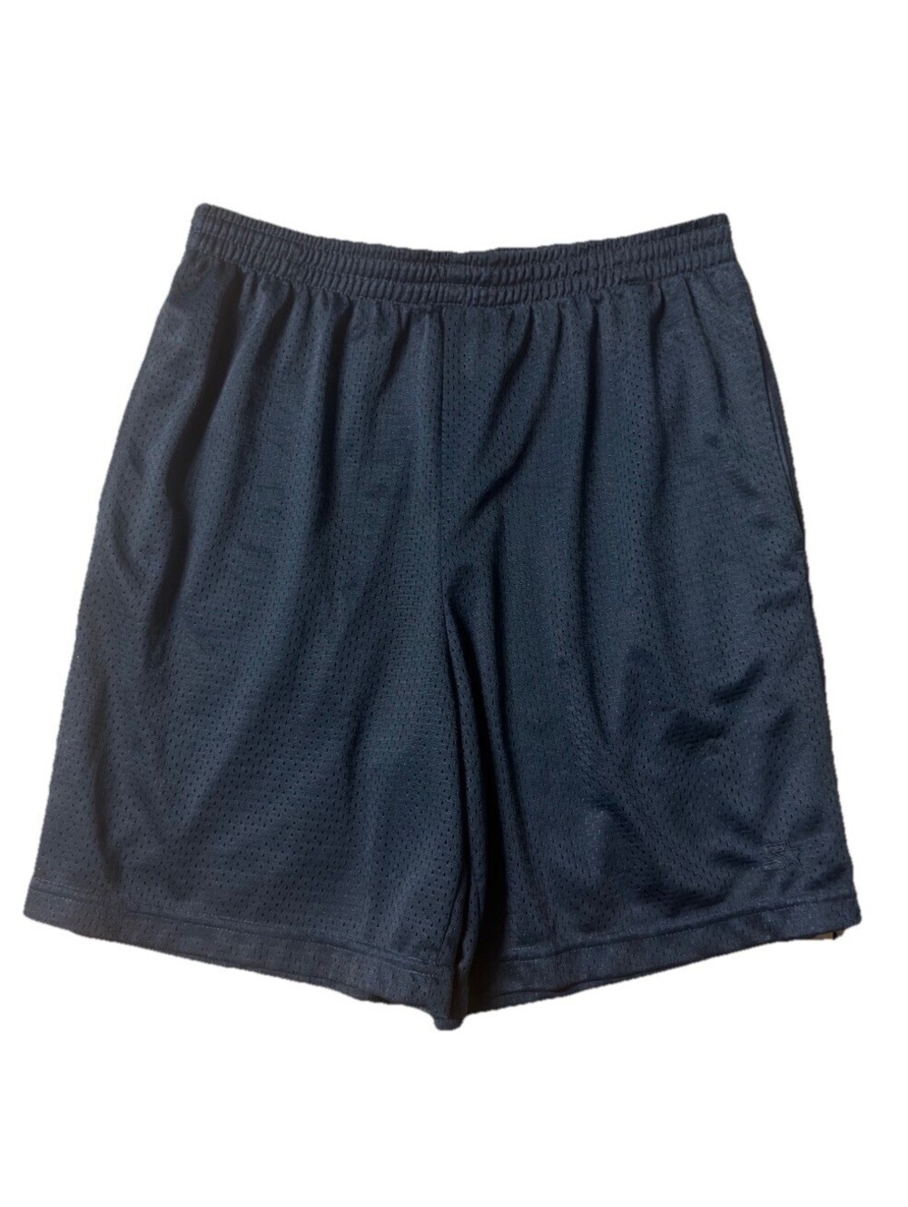 S Star Athletic Shorts Men’s Size L Black Mesh Performance Gym Training